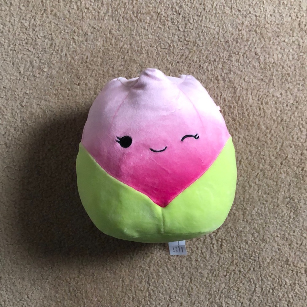 8 inch bridge the tulip squishmallow good condition